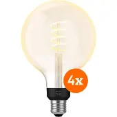 Philips Hue Filament White Ambiance Globe XL Lot de 4