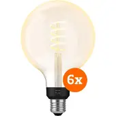 Philips Hue Filament White Ambiance Globe XL Lot de 6