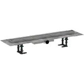Hansgrohe RainDrain Compact douchegoot 70cm RSV Look Betegelbaar rooster