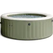Intex 6-persoons Bubbel Massage Spa set - olijf