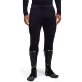 Falke Maximum Warm 3/4 sneldrogend functioneel materiaal lang functioneel ondergoed heren zwart - maat XXL
