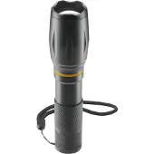 Hama Zaklamp - W200 - 200lm - incl. 3x AAA batterijen - Alumimium - 3 standen + Zoom - Zwart
