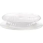 Lékué Vershouddeksel - 2 x ø 8,5 cm - Siliconen - Transparent