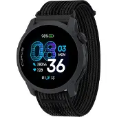 Coros Pace 4 GPS-horloge Zwart Nylon