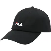 FILA Unisex Faridokt Dad Cap With Small Logo Black Size: OS | Hats & Caps Outlet | Unisex | Zwart