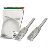Digitus DK-1511-015 RJ45 Netwerkkabel, patchkabel CAT 5e U/UTP 1.50 m Grijs Verdraaide paren 1 stuk(s)