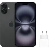 Apple iPhone 16 Plus 256GB Zwart + Snellader