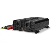 Nedis Auto Omvormer 2000W – 24V / 230V – 2x Stopcontact + USB-A & USB-C – Zuivere Sinusgolf – Schroefaansluiting – Spanningsomvormer
