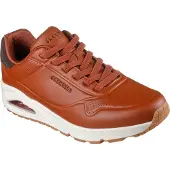 SKECHERS Sneakers laag 'UNO - TAILORED AIR' kastanjebruin / chocoladebruin