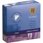 Henzo fotohoekjes doosje a 1000st. Fotoplakkers