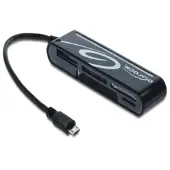 DeLOCK Micro USB OTG Cardreader - 0,10 meter