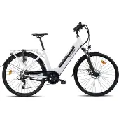 Sharp Urban elektrische stadsfiets 12.8Ah 28 inch wit