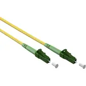 Goobay Fibre-optic Cable (FTTH), Singlemode (OS2) Yellow,(Simplex) 15 m
