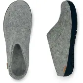 Glerups Slip-On with Natural Rubber Sole- Pantoffel (Maat - 43, Kleur - Grey)