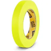 Adam hall 58064NYEL gaffer tape 19 mm x 25 m neon geel