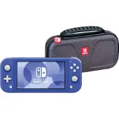 Nintendo Switch Lite Blauw + Bigben Beschermtas