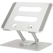 Nedis Notebookstandaard | 17 " | Zonder Verlichting | Opvouwbaar | 360 graden draaibaar - NBSTND110SI