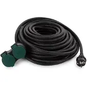 Perel Verlengsnoer | | 20 meter (IP44, Randaarde, 2 contacten)