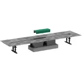 Hansgrohe uBox Standard installatieset voor douchegoten 100cm voor Raindrain Match of Rock