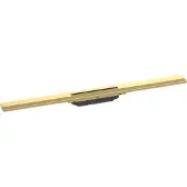 Hansgrohe RainDrain Flex douchegoot afwerkset inkortbaar 80cm Polished Gold Optic