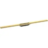 Hansgrohe RainDrain Flex douchegoot afwerkset inkortbaar 100cm Polished Gold Optic