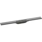 Hansgrohe RainDrain Flex douchegoot afwerkset inkortbaar 80cm Brushed Black Chrome