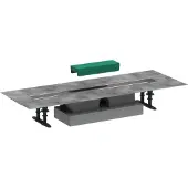 Hansgrohe uBox Flat installatieset voor douchegoten 70cm voor Raindrain Match of Rock