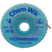 Chemtronics Desoldeerlint | 1.5 meter x 2.54 mm