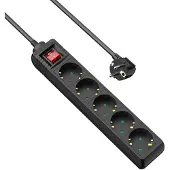 Allteq Stekkerdoos - 5-voudig -