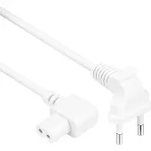 Allteq Voedingskabel C7 haaks -