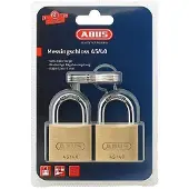 ABUS Cilinderhangslot | breedte slotlichaam 39 mm | messing gelijksluitend | 1 stuk - 11824 11824