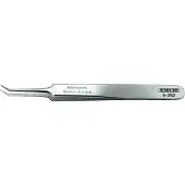 Bernstein 5-052 SMD-pincet 5b SA Super-spits, gebogen 110 mm