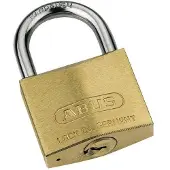 ABUS Cilinderhangslot | breedte slotlichaam 30 mm | messing verschillendsluitend | 1 stuk - 2410 2410
