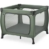 Hauck Sleep N Play SQ Set - Campingbedje - Extra grote doorgang - Dark Green