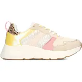 Omoda Meisjes Sneakers Zoë - Beige - Maat 35