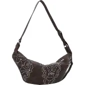 Desigual Handtas 'Poker Face Munster 2.0' bruin / zilver
