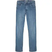 Wrangler STRAIGHT MID STONE REGULAR JEANS-HEREN