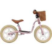 Puky Loopfiets - LR 1L - Vanaf 2,5 jaar - Met Handrem en Mandje - Retro Roze