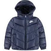 Nike Winterjas navy / wit