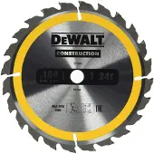 DeWalt Zaagblad voor Hout 184x16x1,8mm 24T