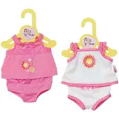 Zapf Dolly Moda kledijset ondergoed roze 38 - 46 cm