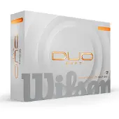 Wilson - DUO Soft Golf Ball - Orange - 12 Balls