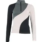 Mountain Peak Dames met lange mouwen zip T-shirt Aramis