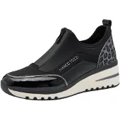 Marco Tozzi Slip-on grijs / zwart