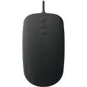 Contour Design Active KEY MMS AK-PMH3 Corded Muis Kabelgebonden Infrarood Zwart 3 Toetsen 1000 dpi Siliconemembraan volledig verzegeld (IP68), Ergonomisch, Geluidsarme