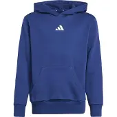 Adidas Sportief sweatshirt 'ESSENTIALS' donkerblauw / offwhite