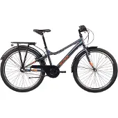 Coolmobility Urban Steel Ltd 26 3 Versnellingen, Zwart/oranje