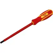 BRILLIANT TOOLS BT068005 VDE Platte schroevendraaier Kopbreedte: 6.5 mm Koplengte: 150 mm DIN 7438