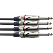 Stagg STC10P jackkabel twin 10 meter