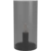 Eglo Nachtkastlamp Geo frosted smoke glas